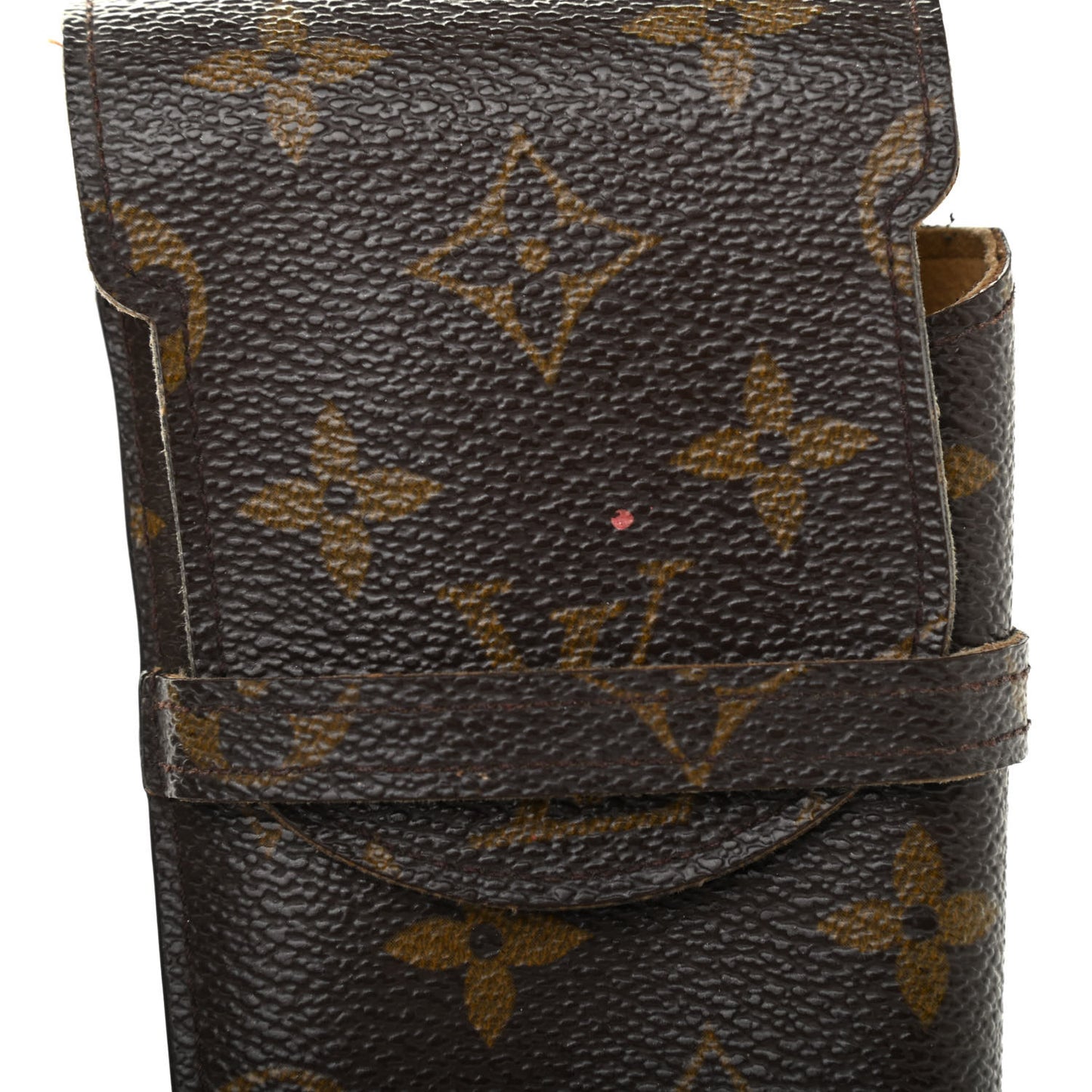 Monogram Glasses Sunglasses Case w Flap