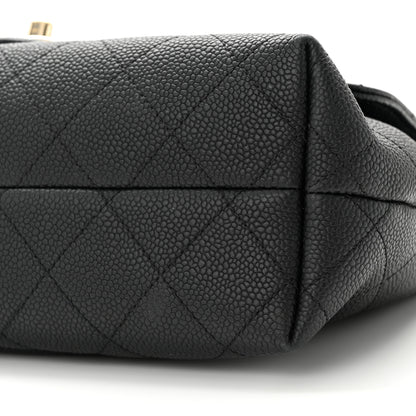 Chanel Caviar Quilted City Walk Flap Black 10 of 13