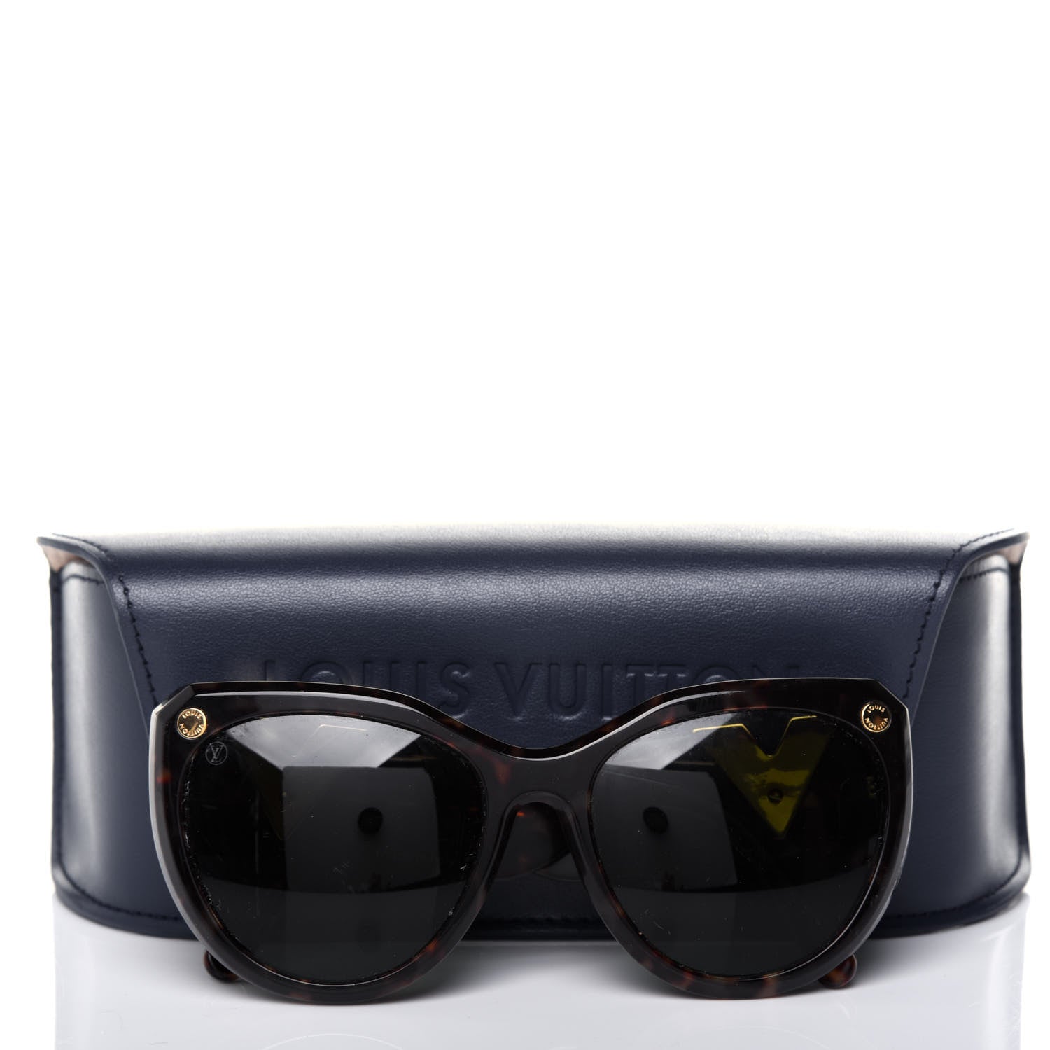 Louis Vuitton Acetate My Fair Lady Sunglasses Z0902W Tortoise 10 of 10