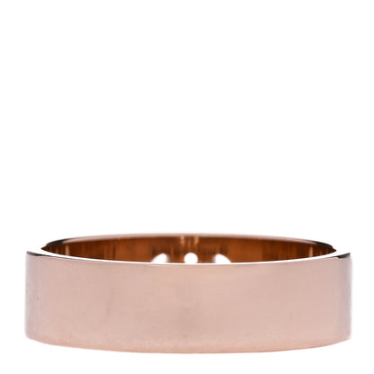 Hermes 18K Rose Gold Diamond PM H D'Ancre Ring 57 8 3 of 5