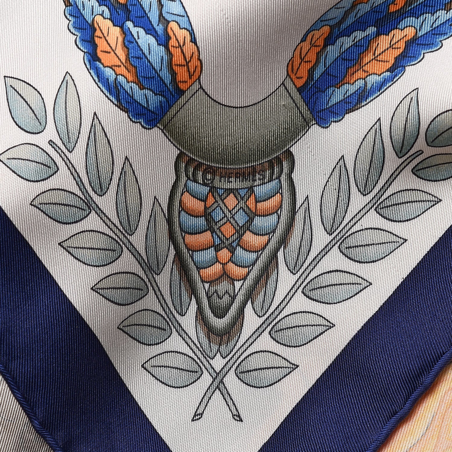 Hermes Silk Le Matin Neuf Scarf 90 5 of 8