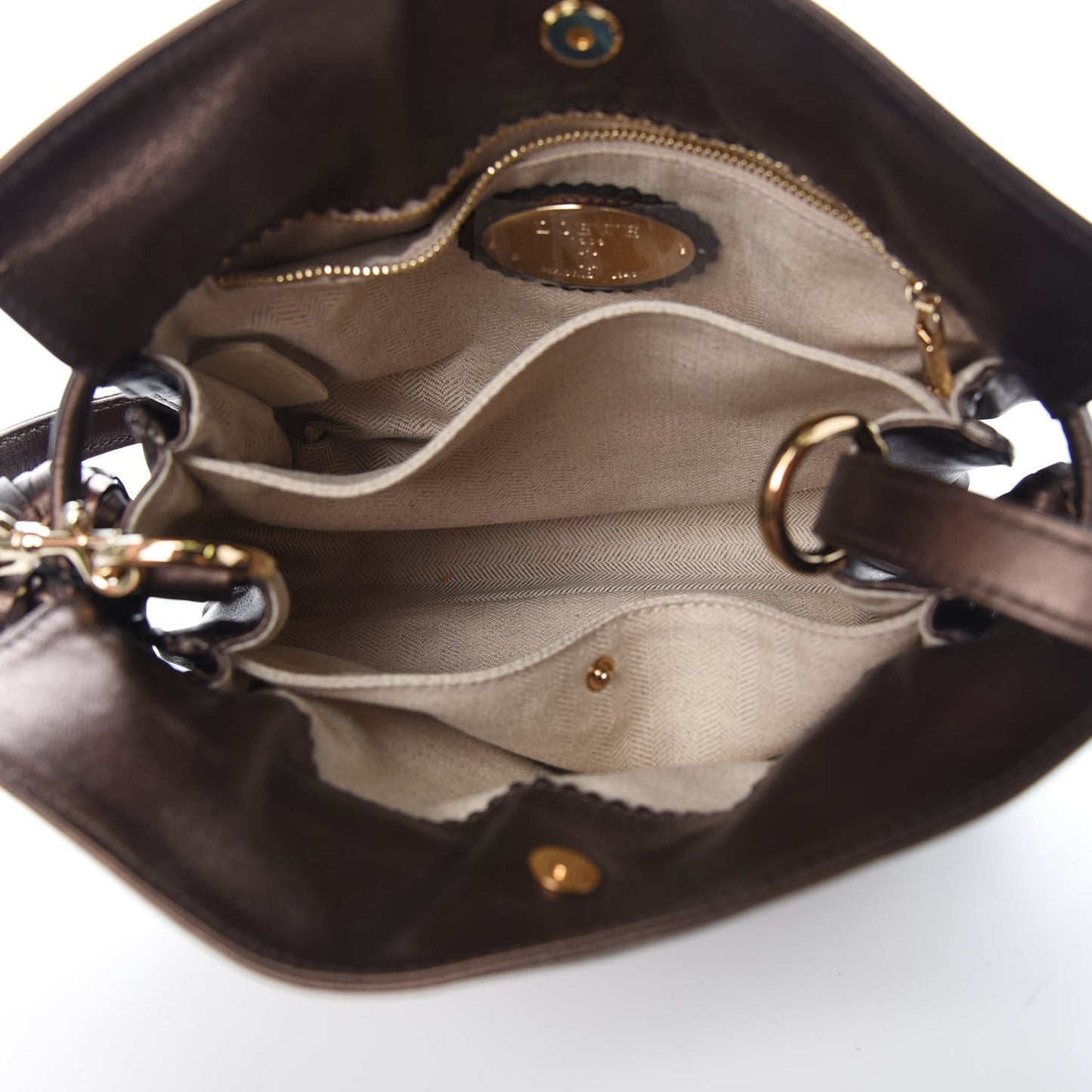 Calfskin Flamenco Shoulder Bag