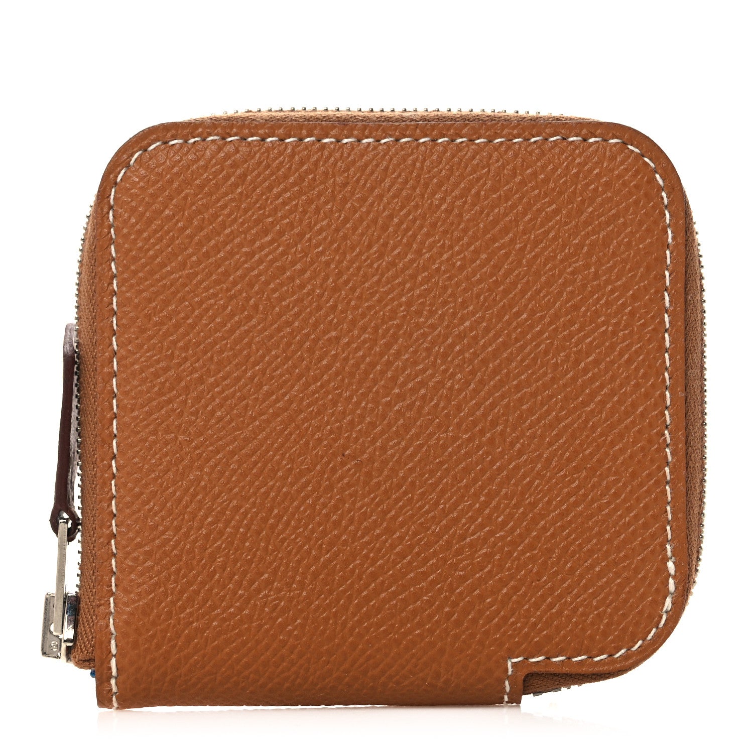 Hermes Epsom Silk'in Coin Purse Gold 1 of 8