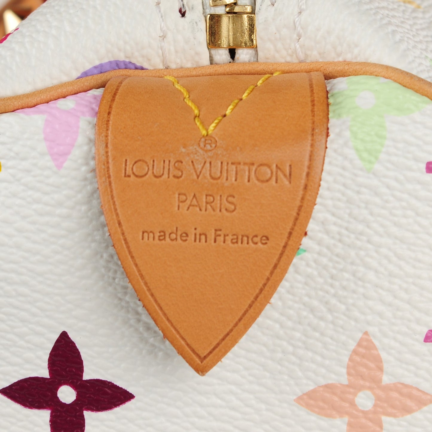 Monogram Multicolor Speedy 30 White