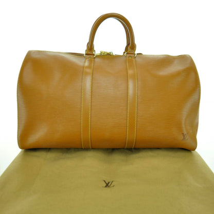 Louis Vuitton Epi Keepall 45 Cipango 3 of 12