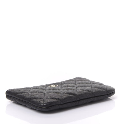 Chanel Caviar Quilted Small Cosmetic Case Black 3 of 10