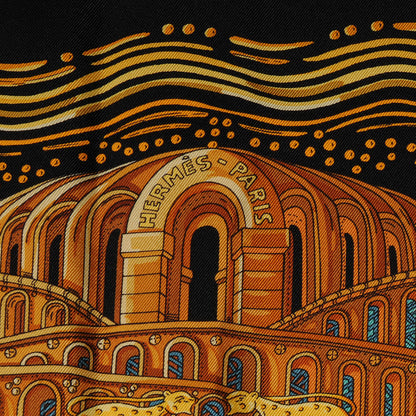 Hermes Silk Les Rivieres de Babel Scarf 90 3 of 4