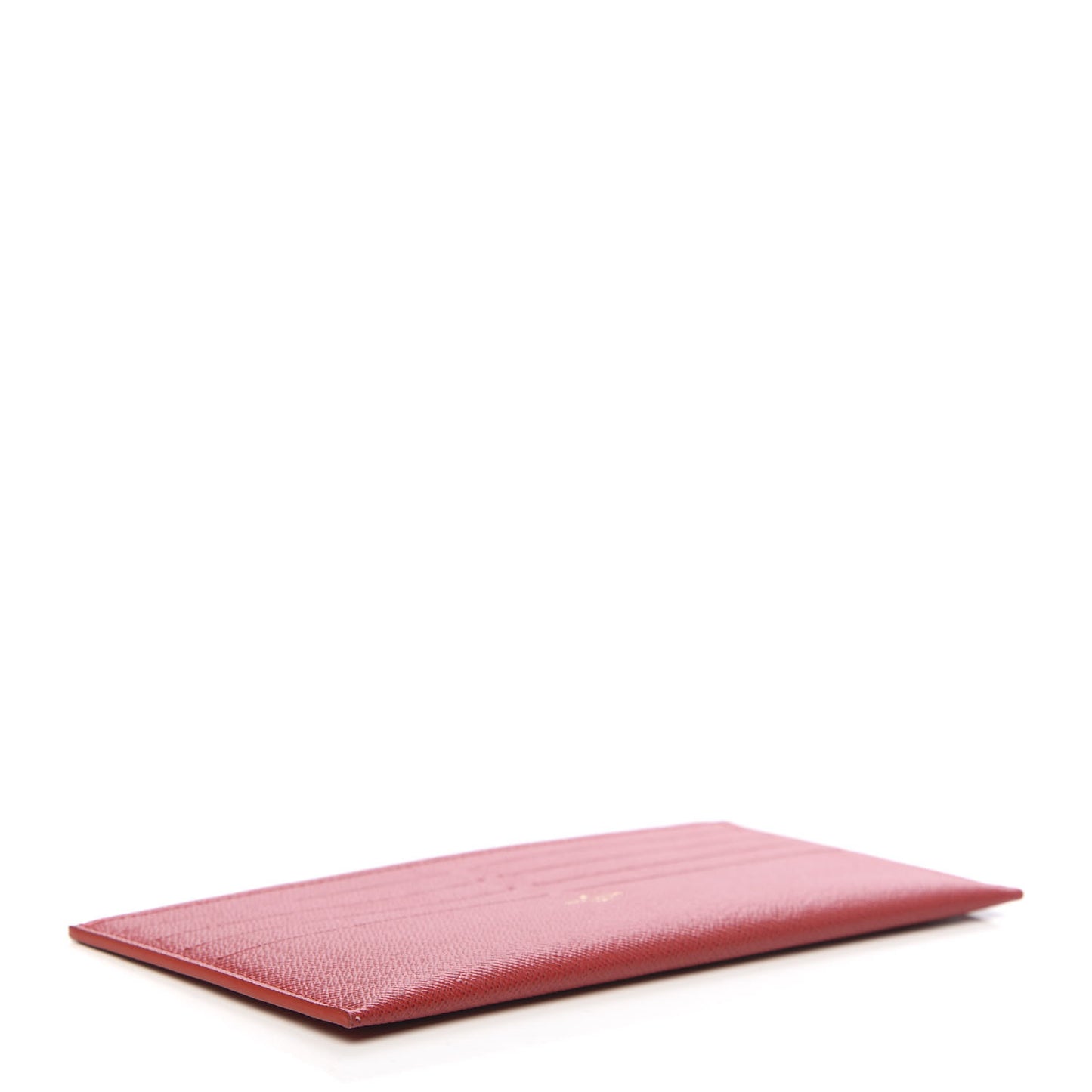 Calfskin Felicie Card Holder Insert Cherry