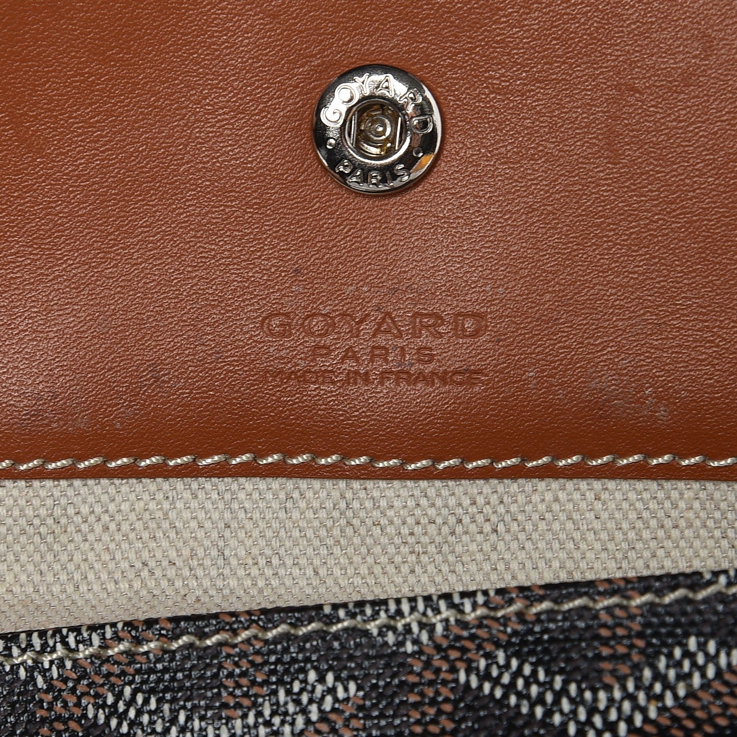 Goyard Goyardine Saint Louis GM Black Gold 7 of 22