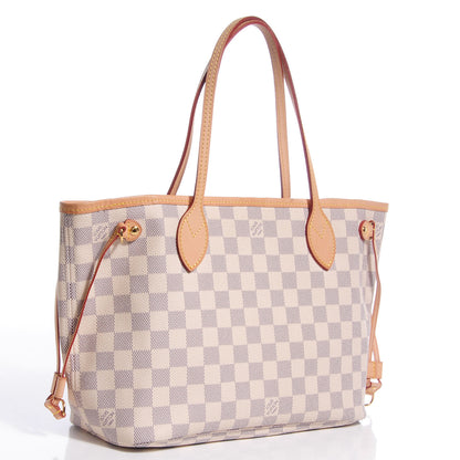 Louis Vuitton Damier Azur Neverfull PM 3 of 7