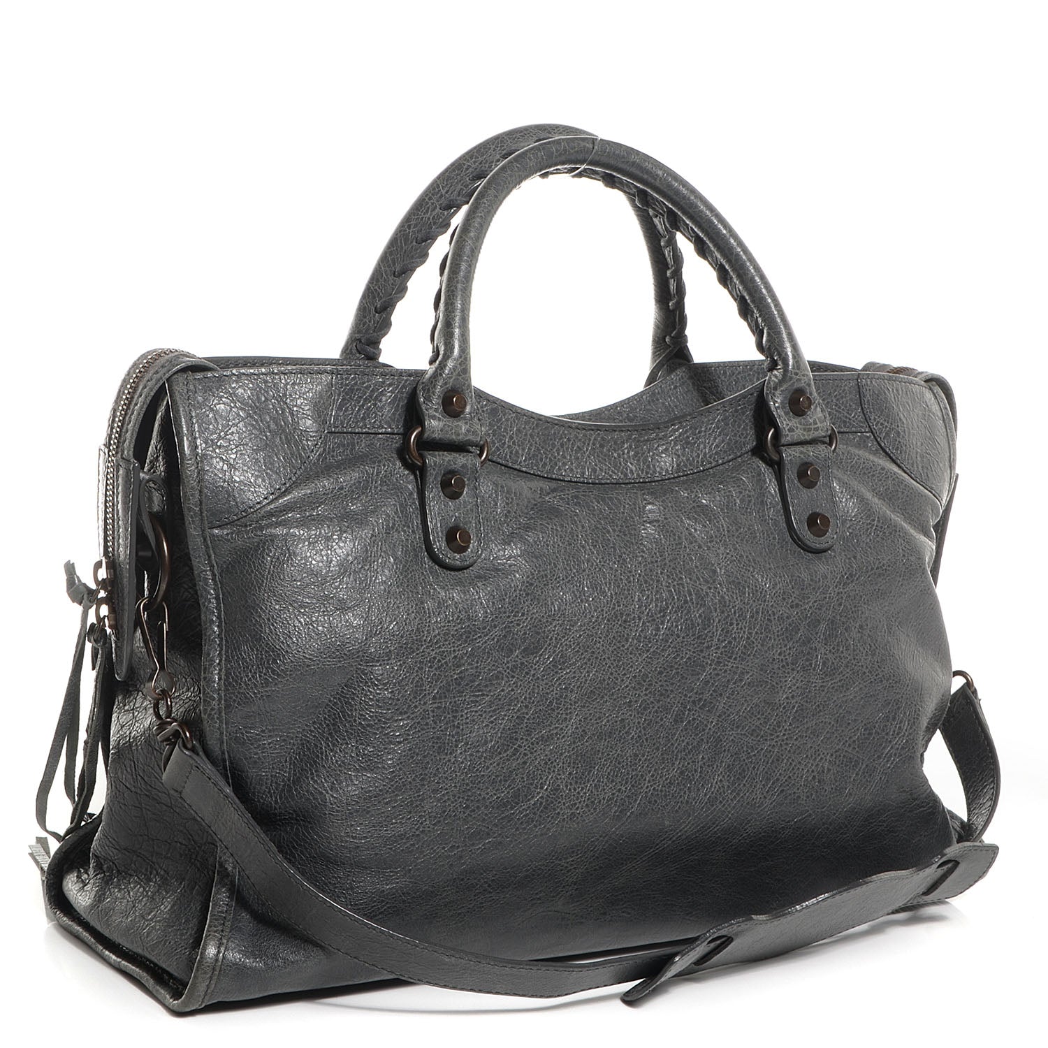 Balenciaga Agneau City Gris Tarmac 5 of 12