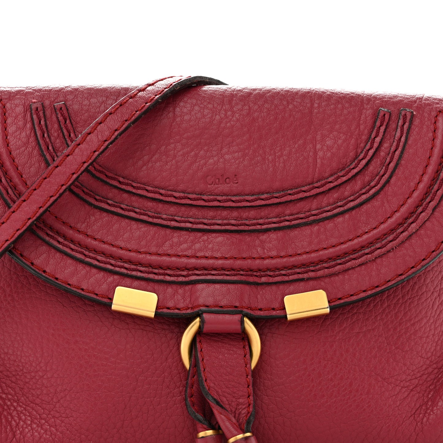 Calfskin Marcie Pochette Crossbody Bag Dreamy Pink