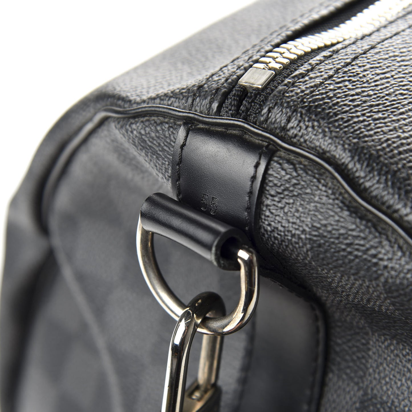 Damier Graphite Keepall Bandouliere 55