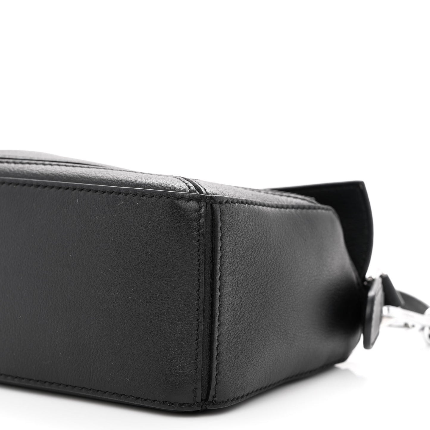 Calfskin Mini Puzzle Bag Black