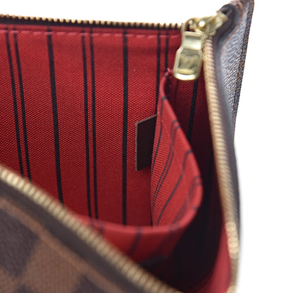 Louis Vuitton Damier Ebene Neverfull MM GM Pochette 7 of 11