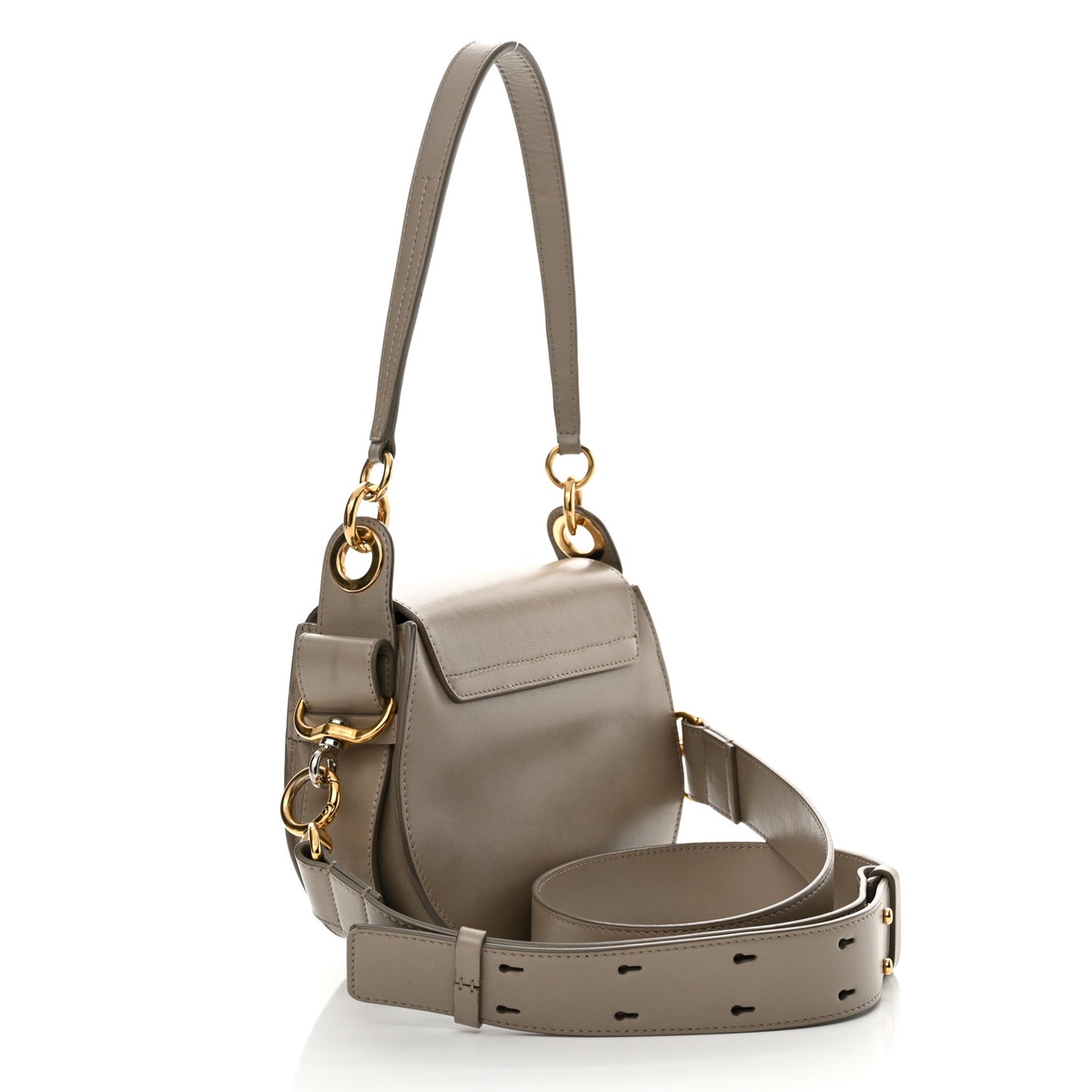 Calfskin Small Tess Bag Motty Grey