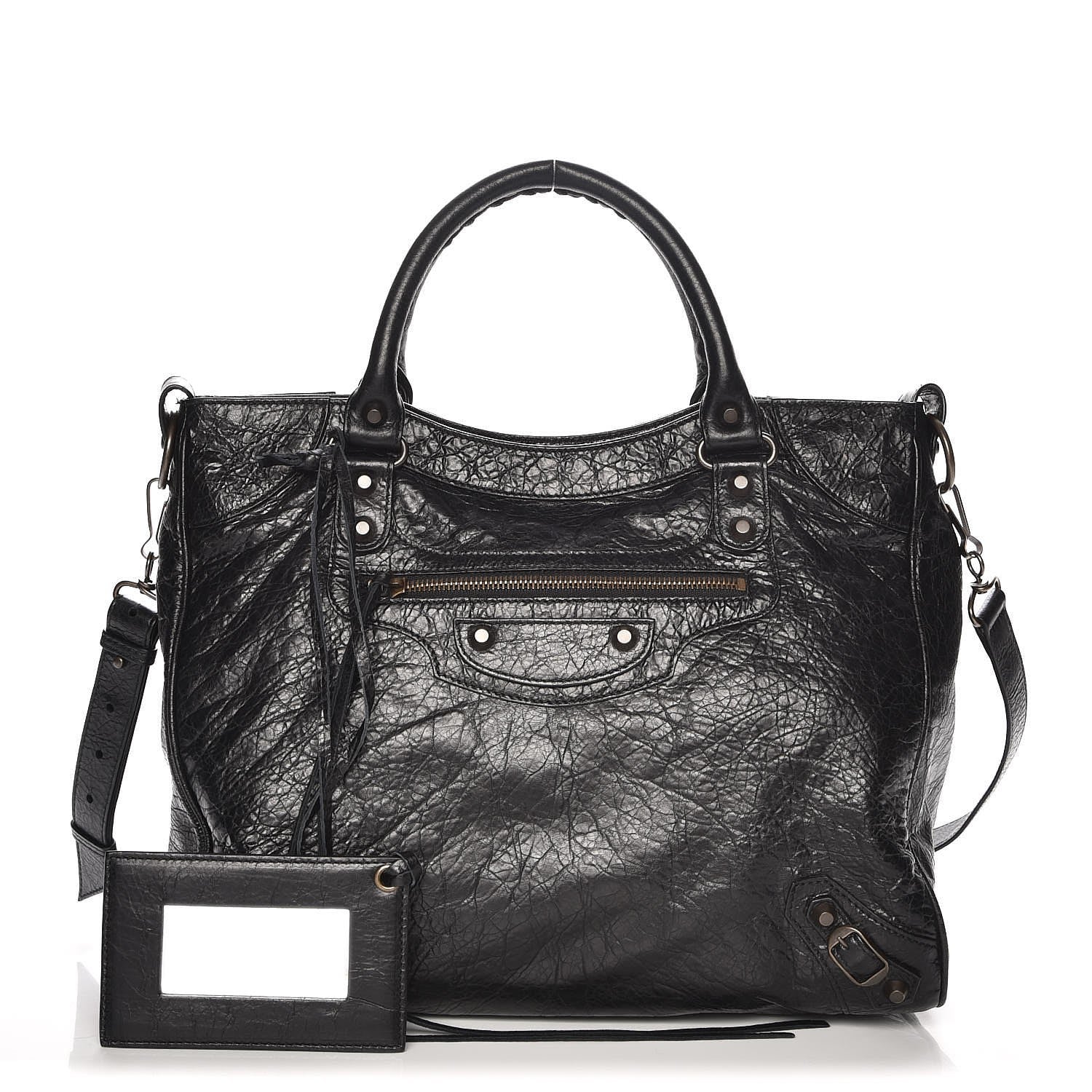 Balenciaga Agneau Classic Hardware Velo Black 1 of 8