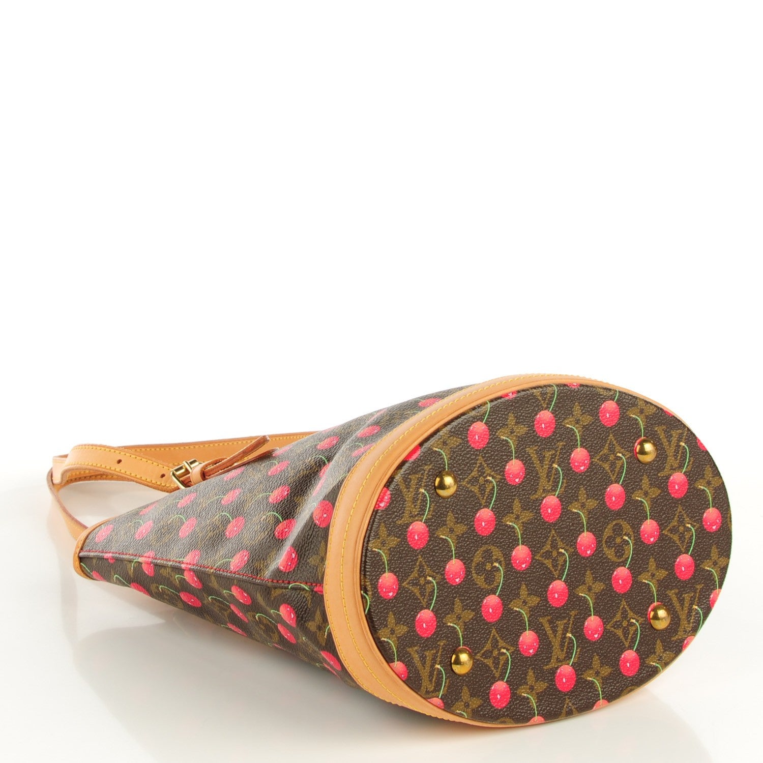 Louis Vuitton Monogram Cerises Bucket Bag 4 of 7