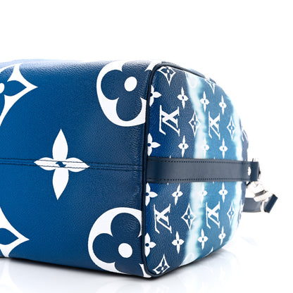 Louis Vuitton Monogram Escale Speedy Bandouliere 30 Blue 10 of 11