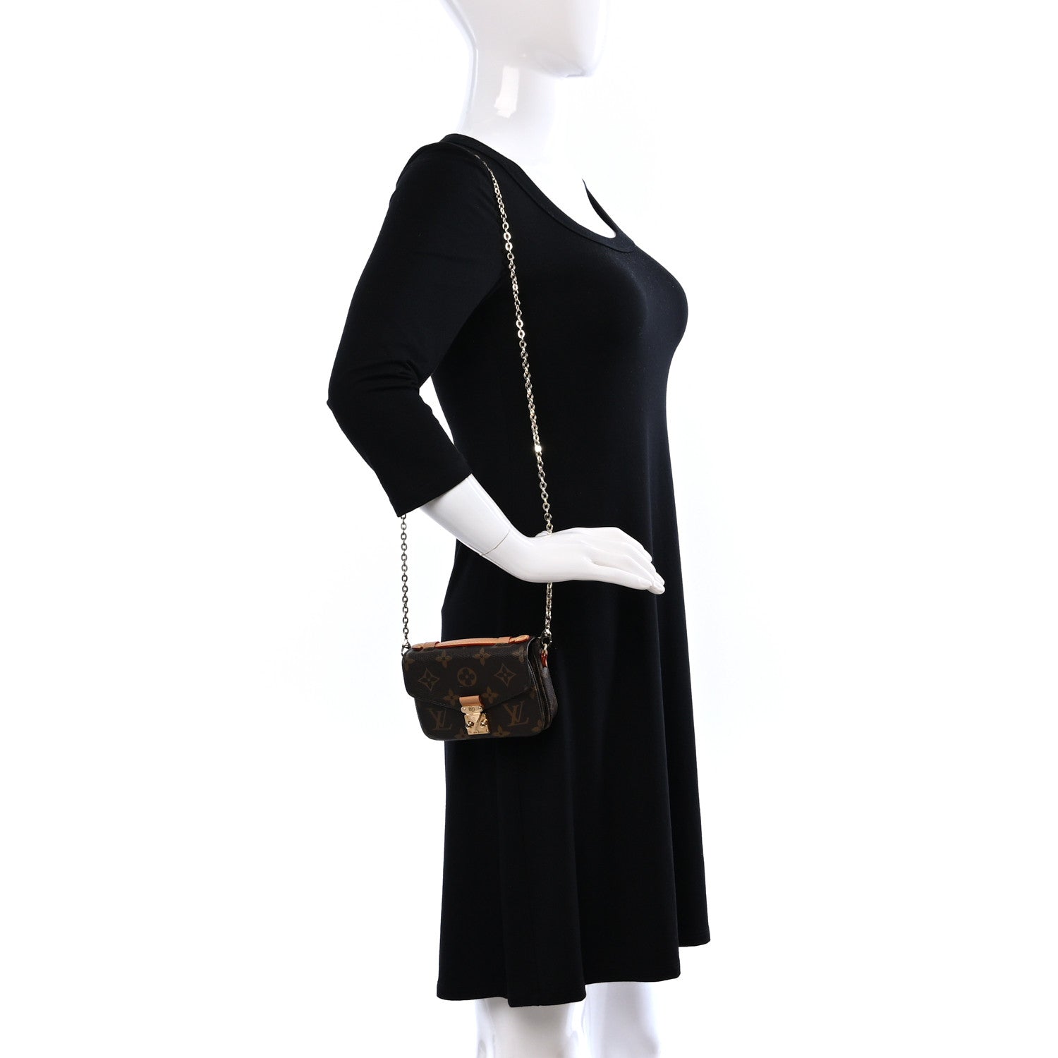 Louis Vuitton Monogram Micro Metis 2 of 8