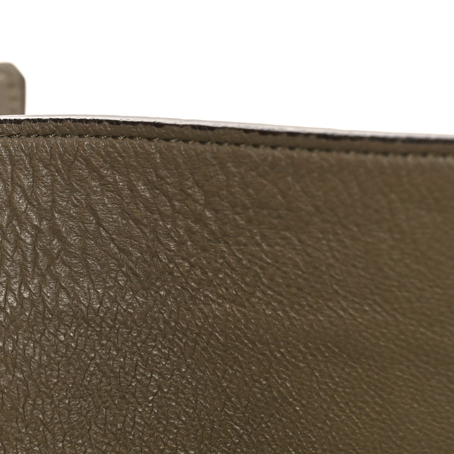 Crocodile Embossed Nubuck Medium Phantom Luggage Beige