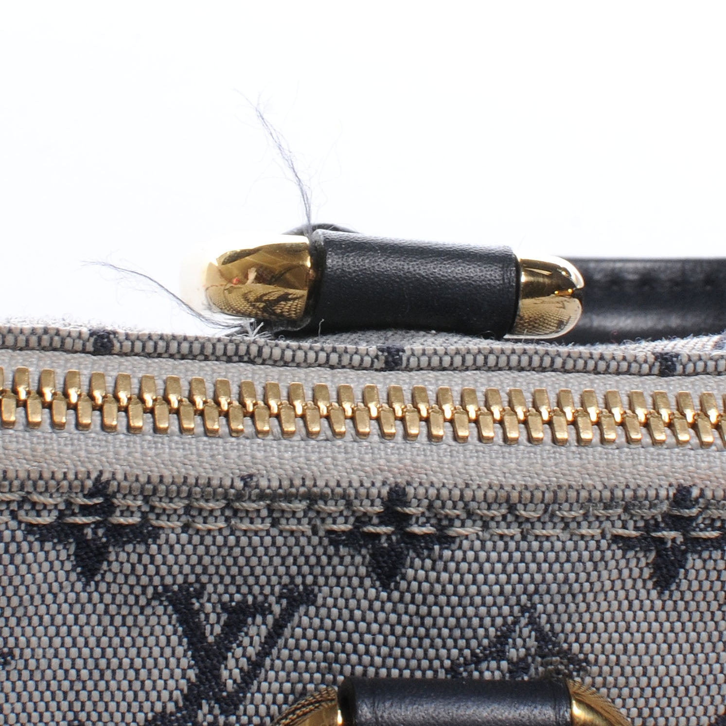 Louis Vuitton Mini Monogram Alma Long Blue 9 of 9