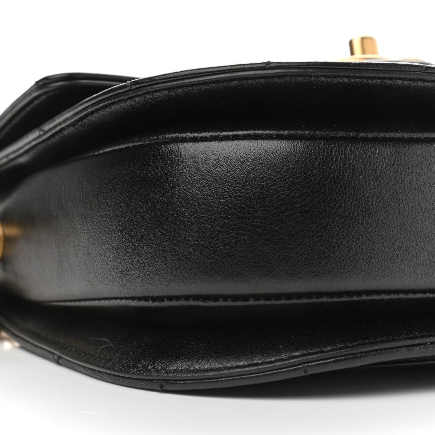 Chanel Calfskin Quilted Moon Messenger Black 9 of 11
