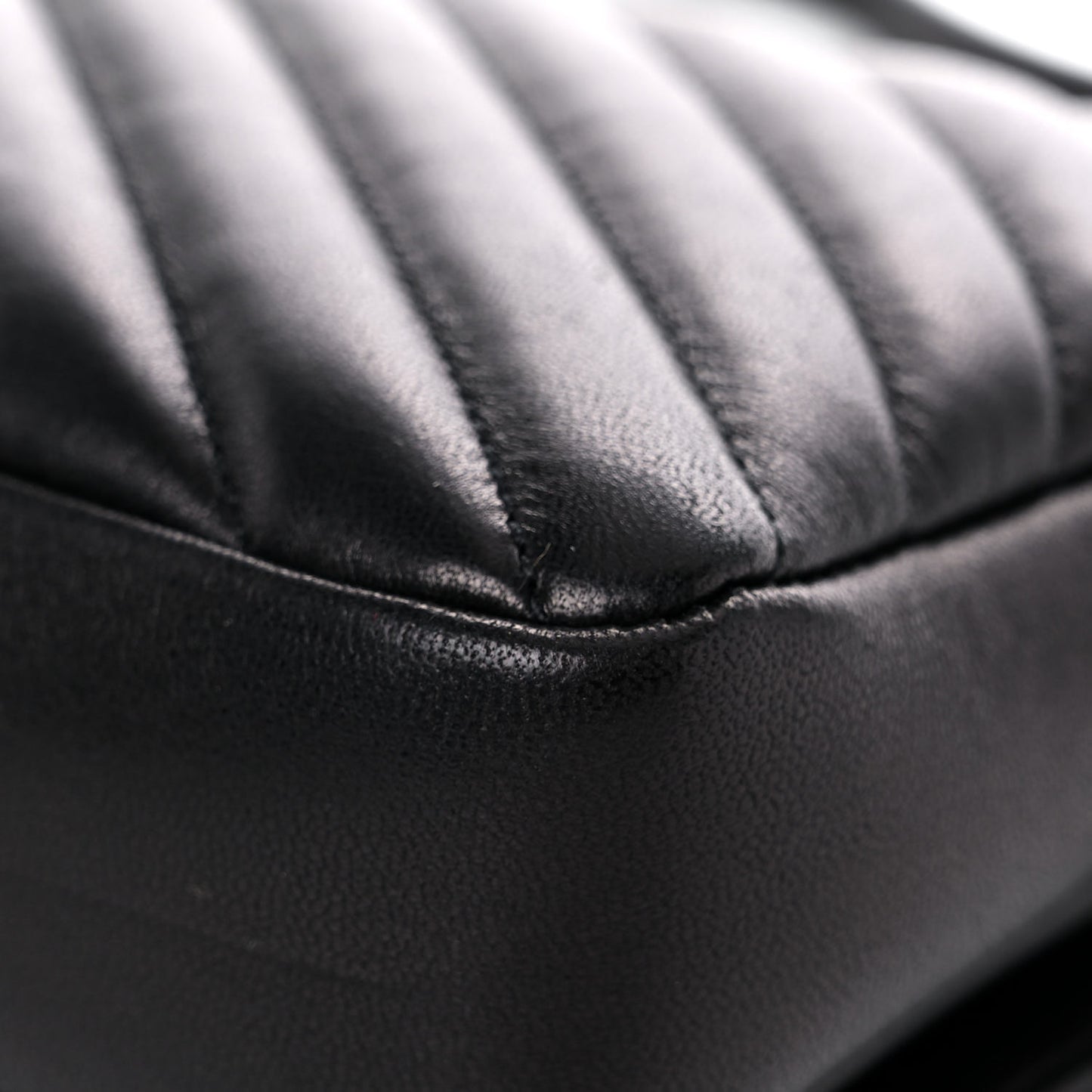 Lambskin Matelasse Monogram Kate 99 Black
