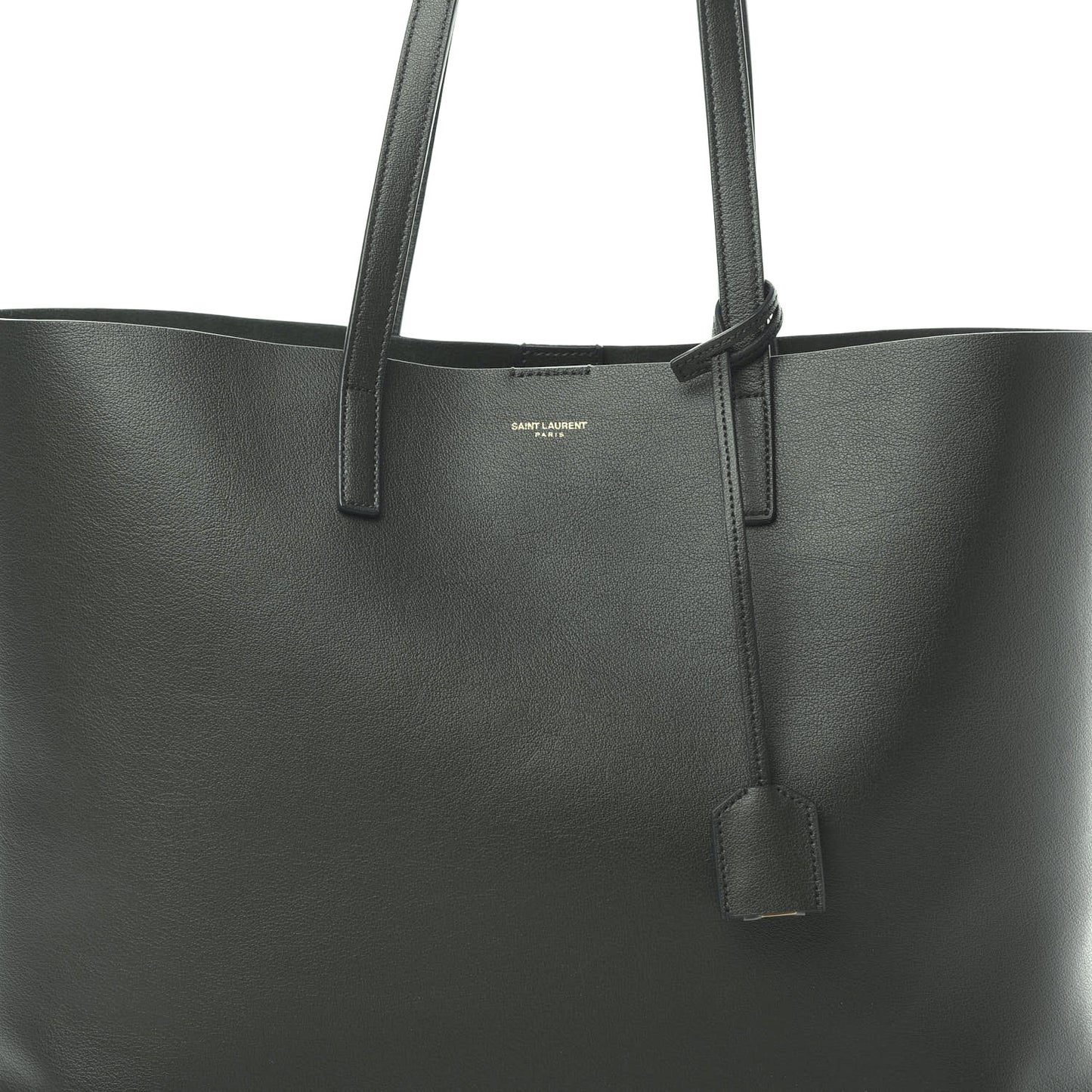 Calfskin Large Shopping Tote Dark Green