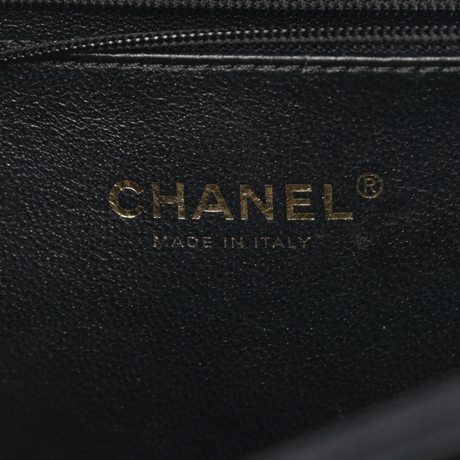 Chanel Caviar Quilted Medium CC Filigree Vanity Case Black 6 of 11