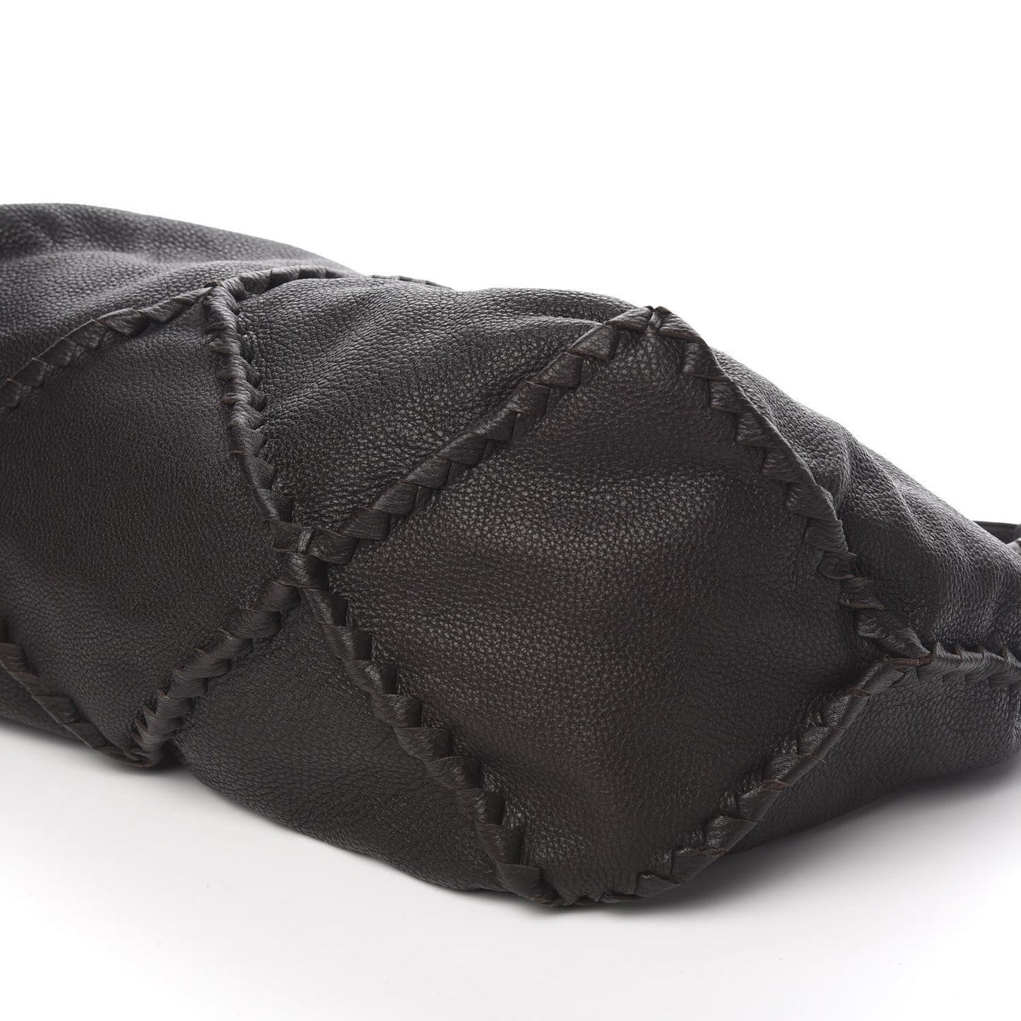 Cervo Deerskin Hobo Ebano
