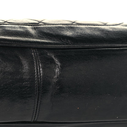 Chanel Lambskin Quilted Hobo Black 18 of 18