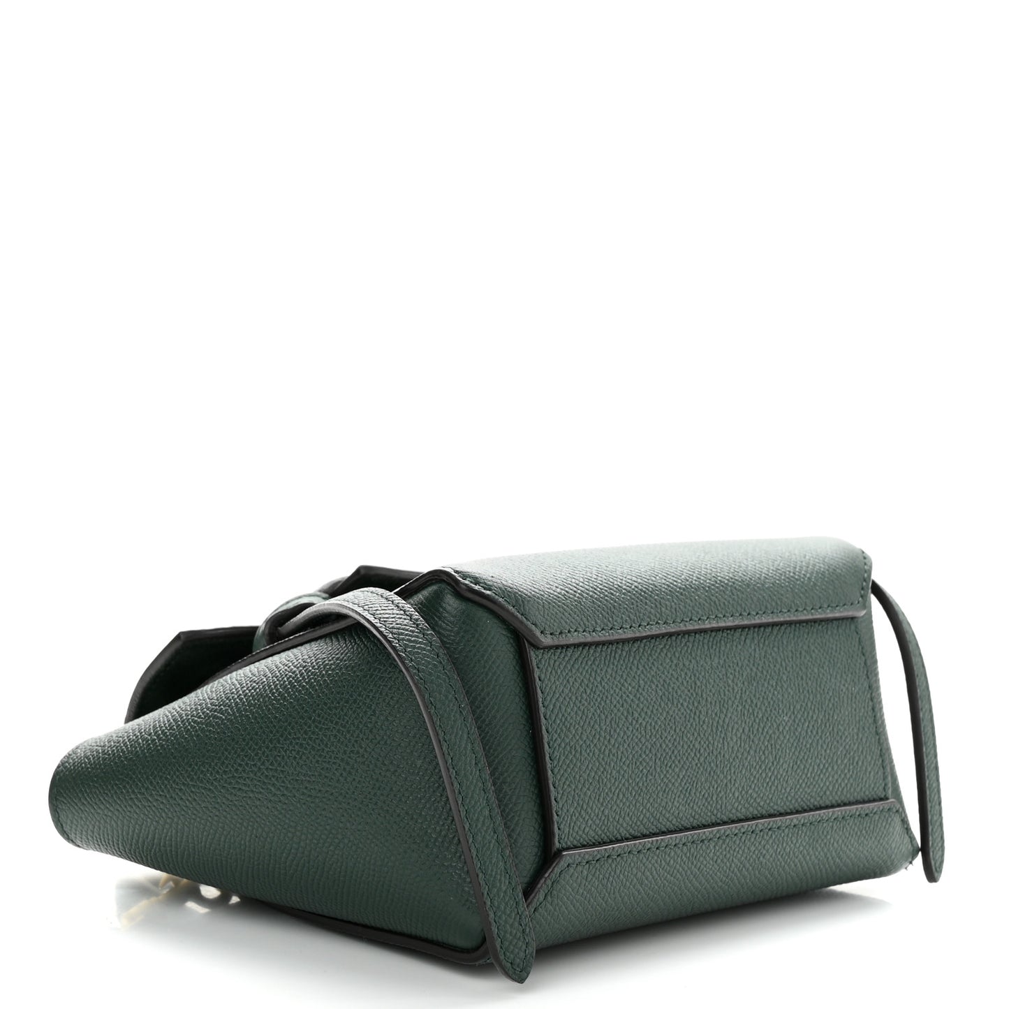 Grained Calfskin Pico Belt Bag Amazone
