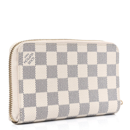 Louis Vuitton Damier Azur Compact Zippy Wallet 2 of 4