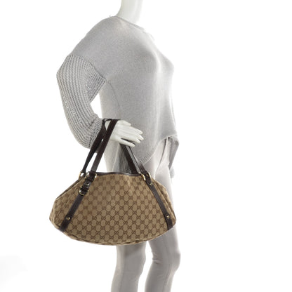 Gucci Monogram Medium Abbey Shoulder Bag Dark Brown 4 of 11