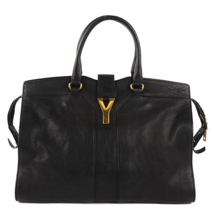 Saint Laurent Sheepskin Large Cabas ChYc Black 1 of 7