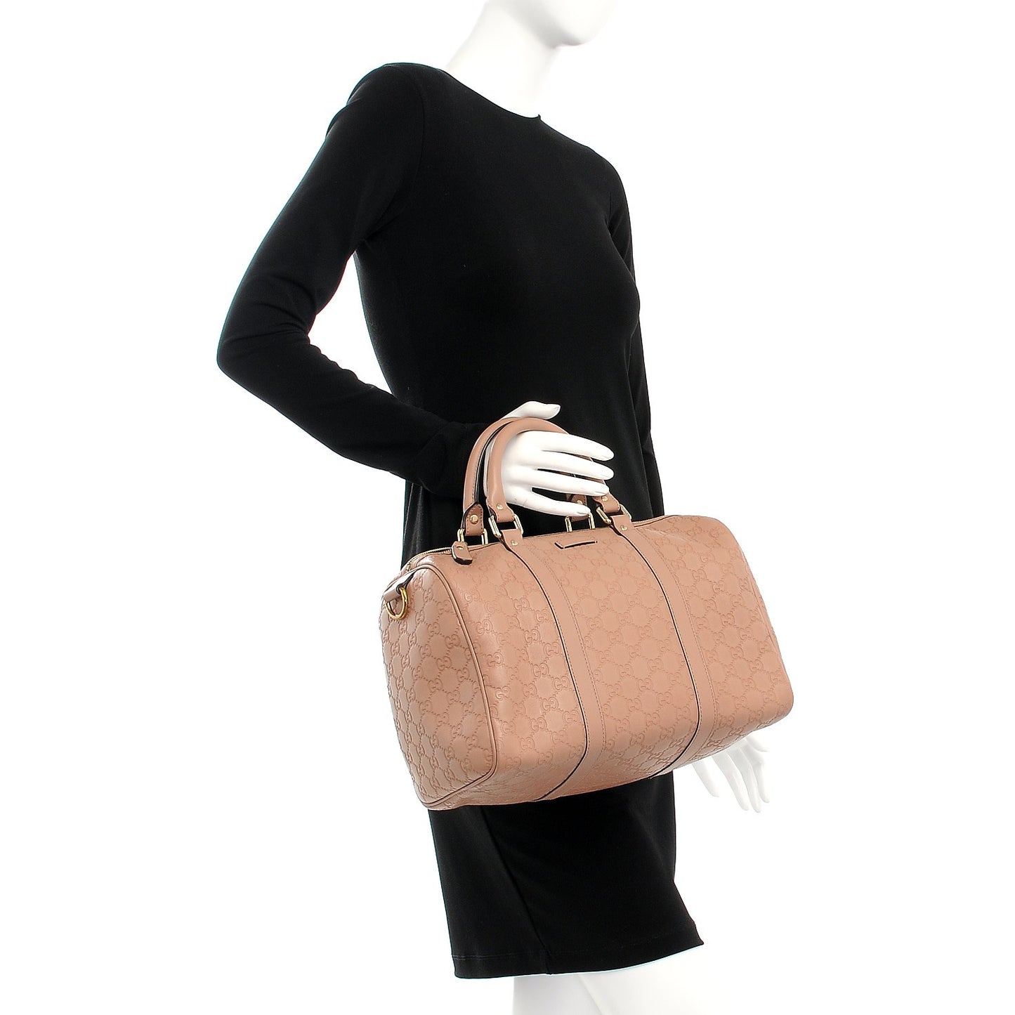 Guccissima Medium Joy Boston Winter Rose