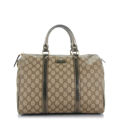 Gucci GG Plus Monogram Medium Joy Boston Pewter 1 of 9