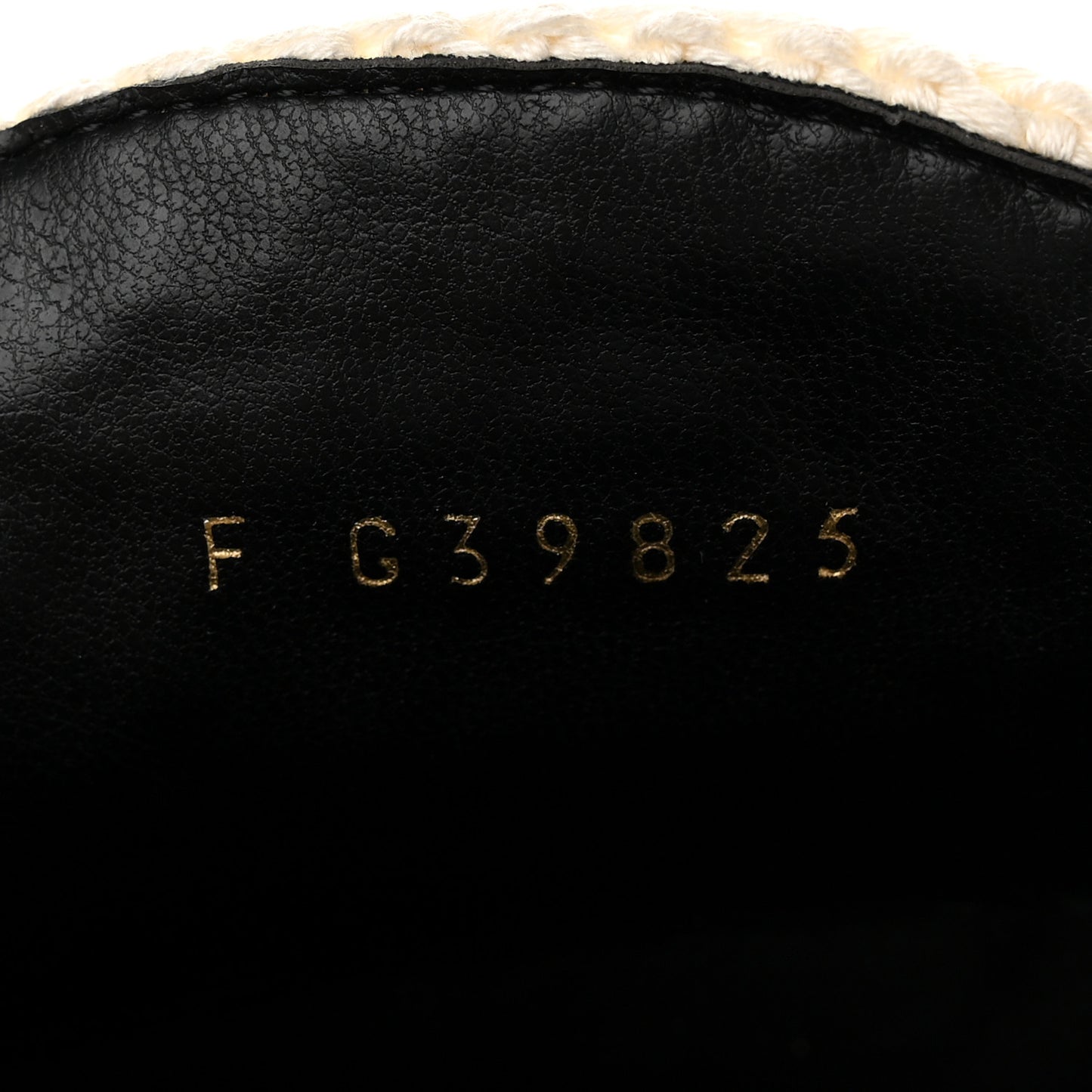 Crochet CC Mules 38.5 Black Ivory