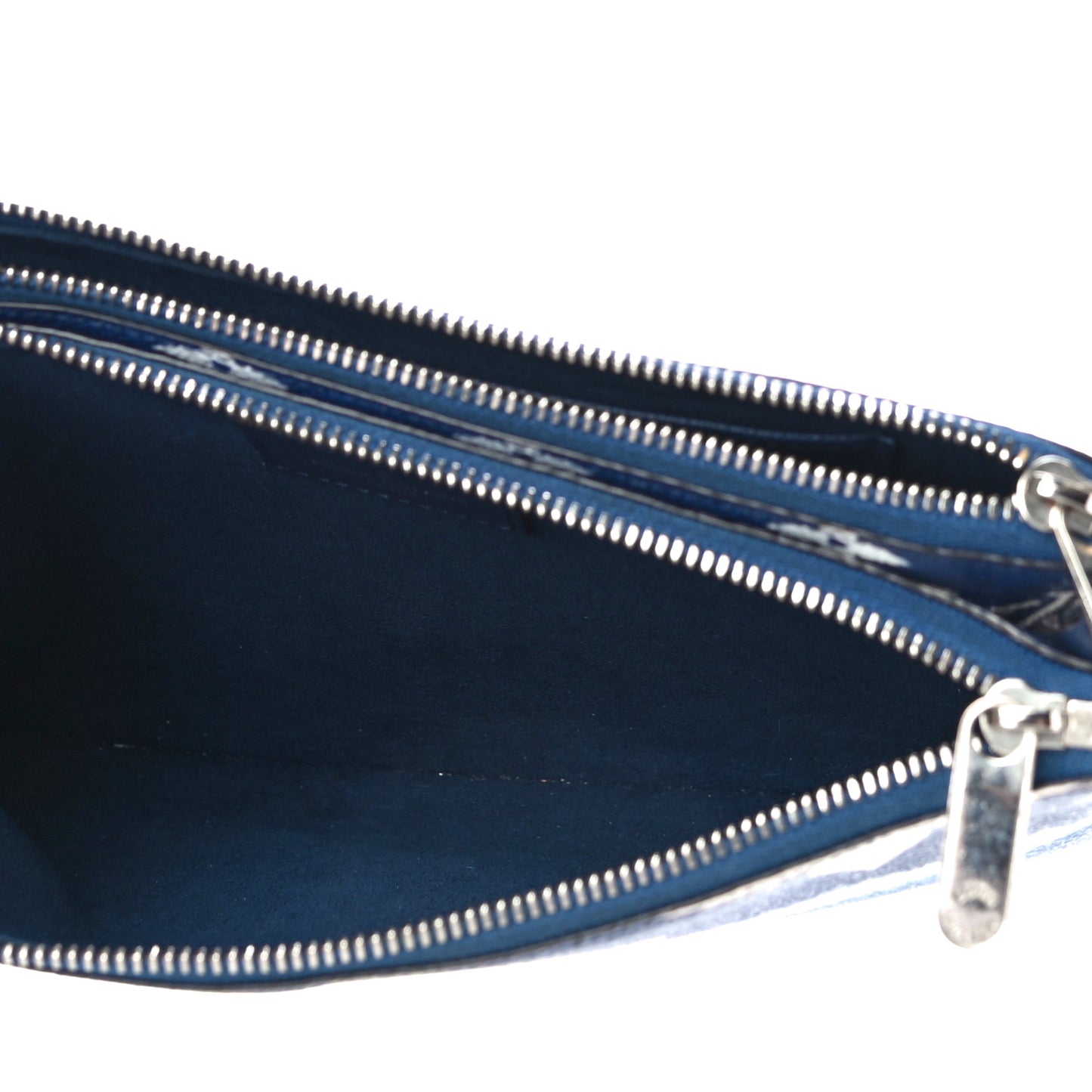 Monogram Giant Escale Double Zip Pochette Blue