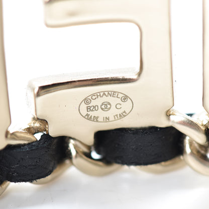 Chanel Lambskin Chain Vintage Allure Bracelet Gold 4 of 6