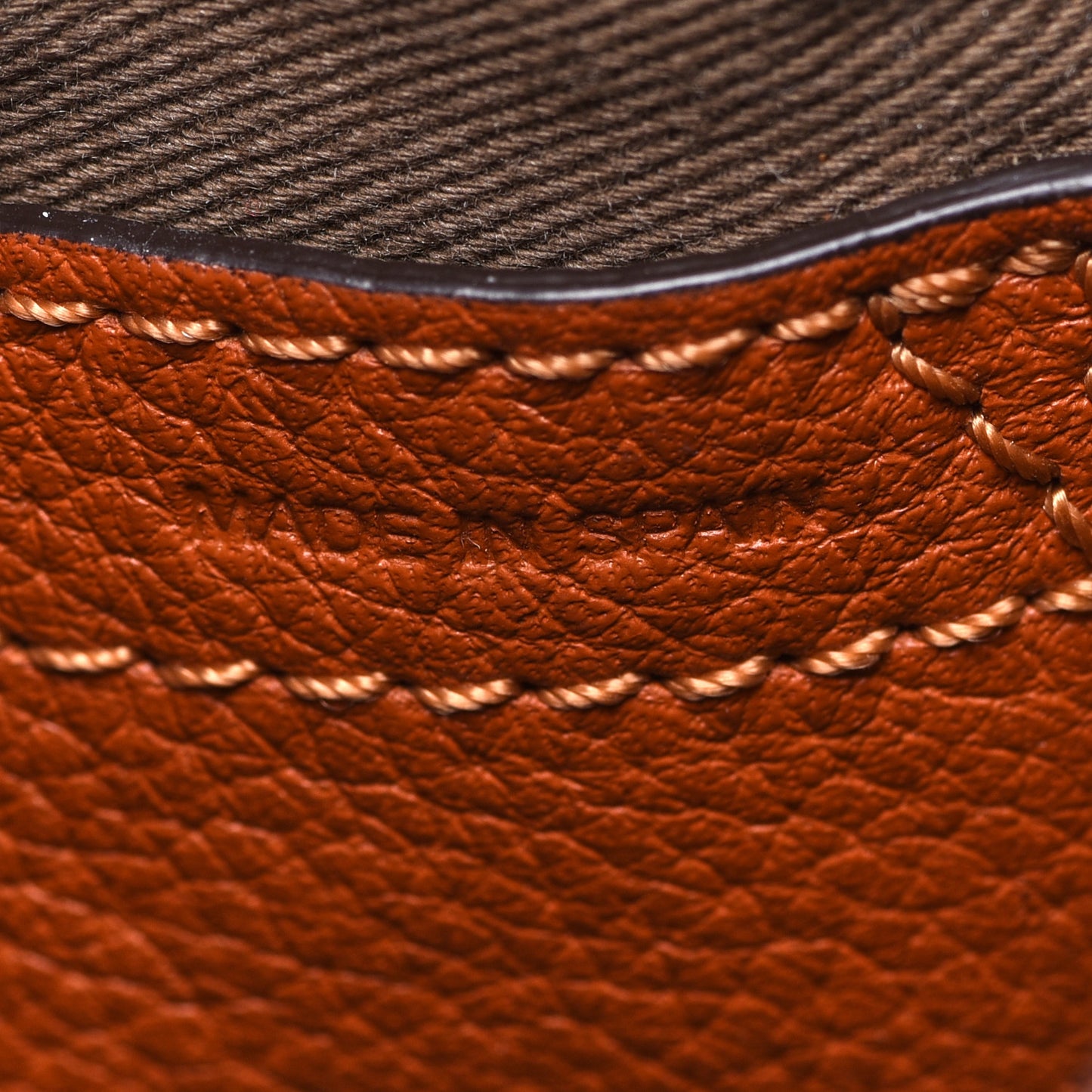 Calfskin Mini Marcie Round Crossbody Bag Tan