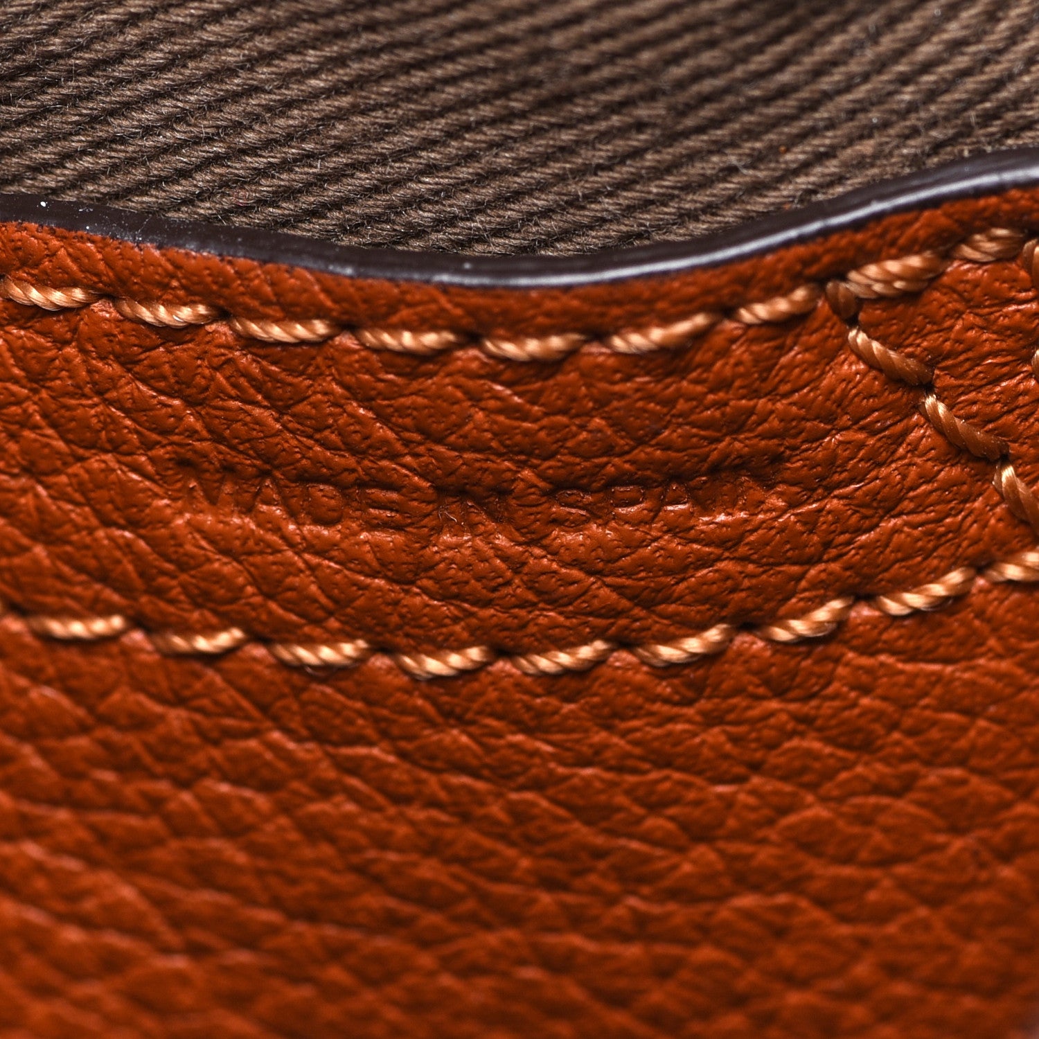 Chloe Calfskin Mini Marcie Round Crossbody Bag Tan 7 of 10