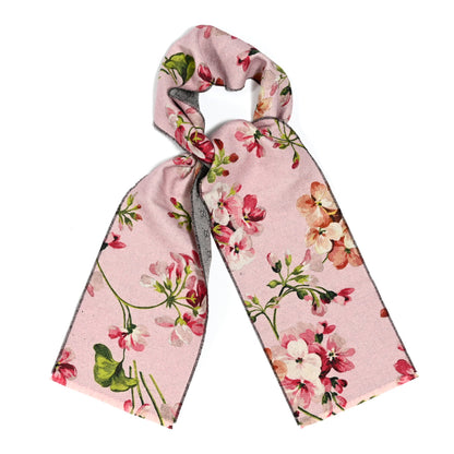 Gucci Wool GG Monogram Miniorophin Scarf Shell Pink 1 of 4