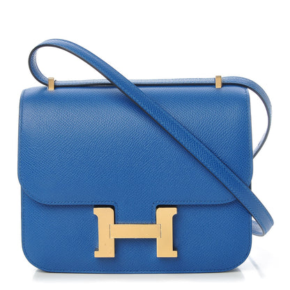 Hermes Epsom Constance 18 Bleu Zellige 1 of 19