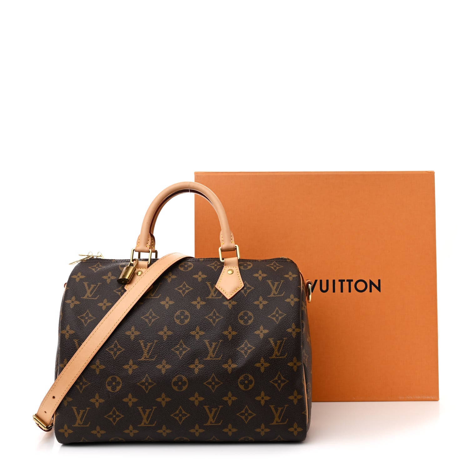 Louis Vuitton Monogram Speedy Bandouliere 30 13 of 13