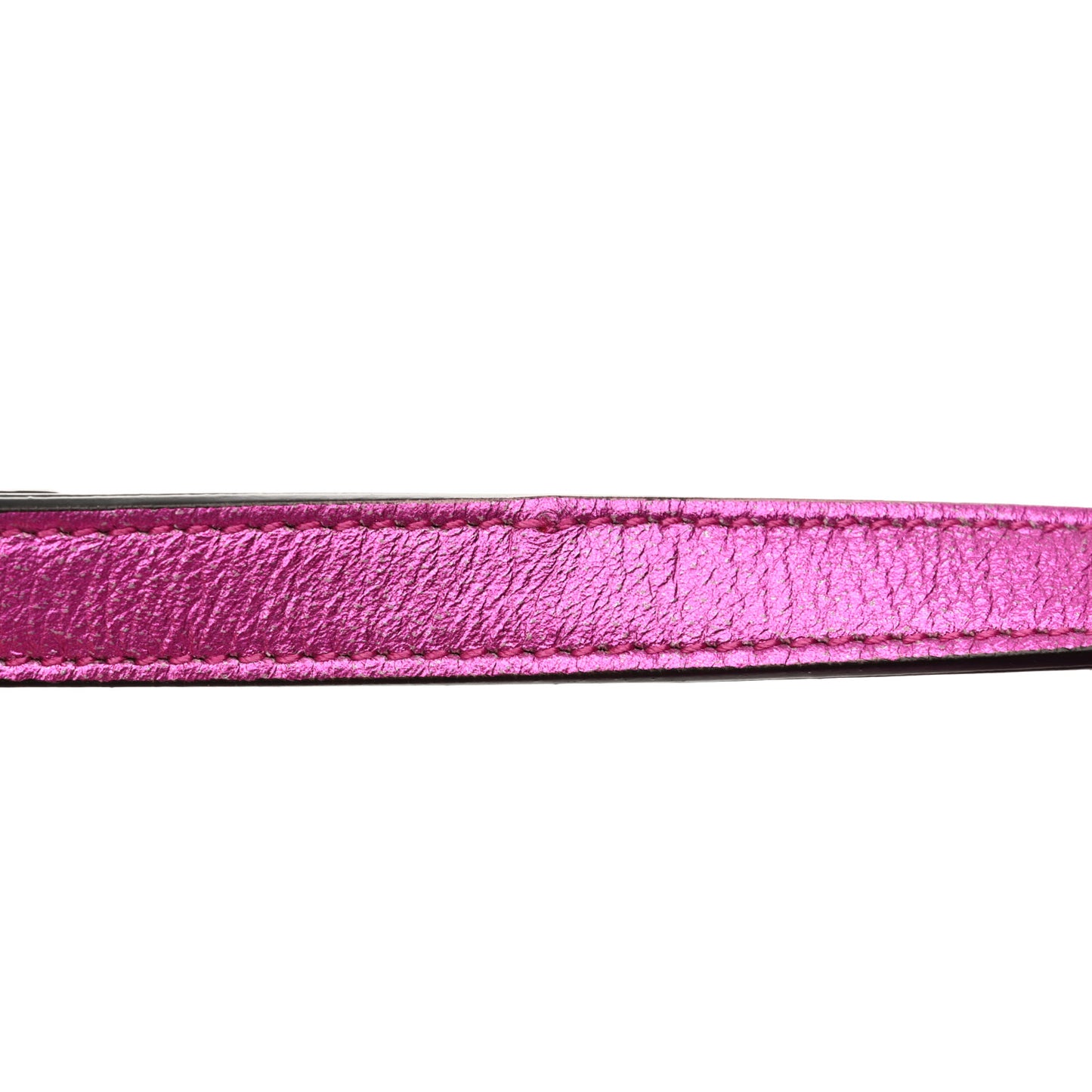 Laminated Nappa Matelasse Small GG Marmont Chain Shoulder Bag Fuxia Rosso Rosa