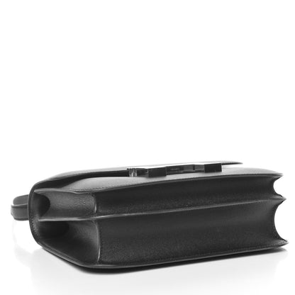 Hermes Grained Monsieur Constance 24 Black 4 of 29