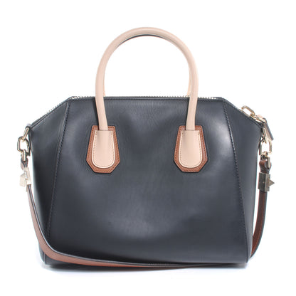 Givenchy Calfskin Small Scuba Tri-Color Antigona Black Nude Brown 3 of 6