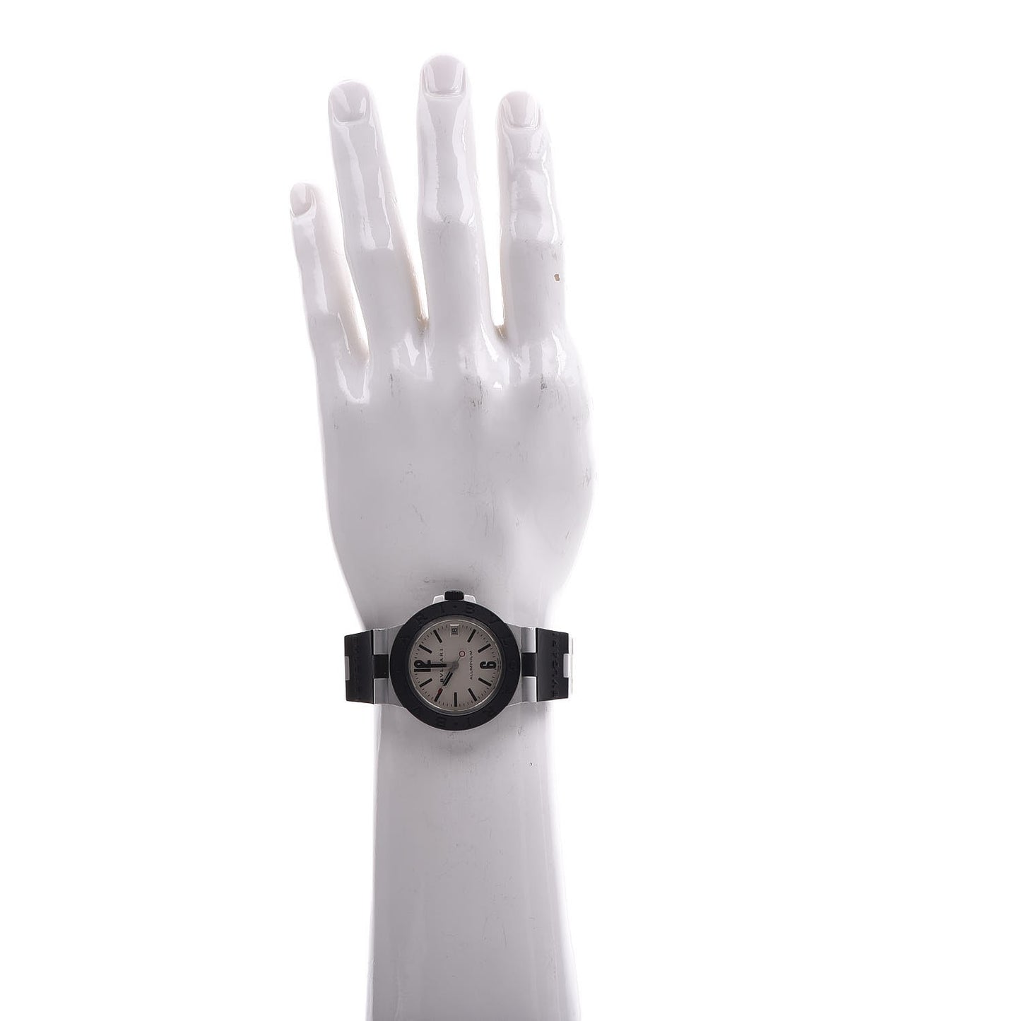 Aluminum Rubber 38mm Diagono Quartz Watch